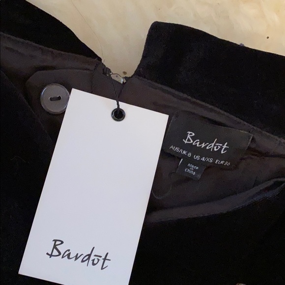 NWT Bardot Velvet Dress - Picture 3 of 8